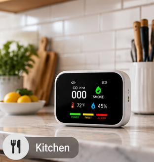 Kitchen + Garage